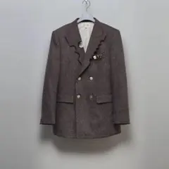 MASU 22aw NIBBLED BLAZER(CHRACOAL) 付属品完備 MASU(エムエーエスユー)のNIBBLED BLAZER CHRACOALの通販