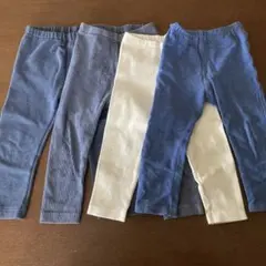 UNIQLOデニムレギンス90cm まとめ売り4点セット