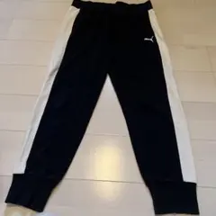 Puma ジャージパンツ ブラック /ホワイト