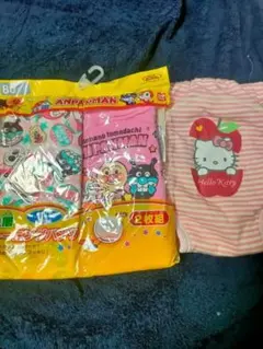 アンパンマン トレーニングパンツ 3枚セット 80cm　女の子向け