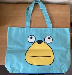 【レア】ムッシュ熊雄 本日も働いています。ブランドアイテム顔型トートバッグ
