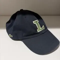 LACOSTE キャップ ネイビー L刺繍