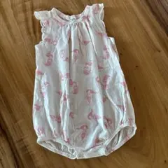 PETIT BATEAU 人魚柄ロンパース 6m/67