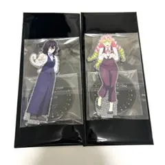 鬼滅 モクテル 銀座 両面アクリルスタンド アクスタ　伊黒小芭内 甘露寺蜜璃