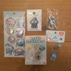 ハンギョドン　ウォーターシール　カラフルキャンディーチャーム　キャラもふ