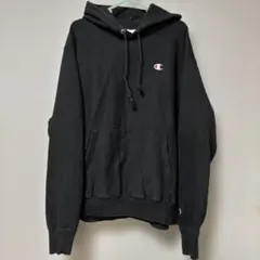 Champion Reverse Weave パーカー L ブラック