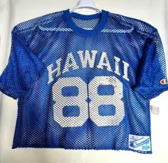 80s ヴィンテージ USA製チャンピオン ナイロンメッシュTシャツ