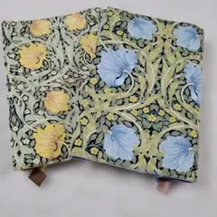 mari様専用◇ブックカバー四六判サイズ2点◇ウィリアム・モリス◇ピンパーネル