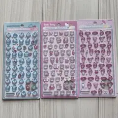 ボンボンドロップ ミニ マイメロ キティ ハンギョドン 3枚セット