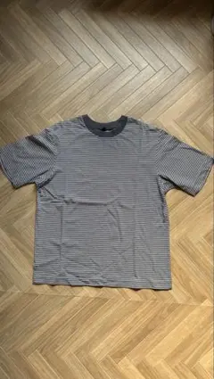 ストライプ クルーネック Tシャツ UNIQLO