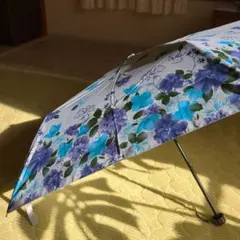 晴雨兼用花柄 折りたたみ傘 コンパクト