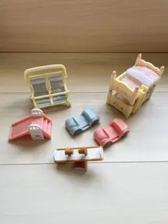 シルバニアファミリー　ふたごちゃん用品色々セット