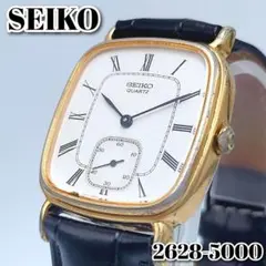 新品電池】SEIKO 80年製造 タンク ドレスウォッチ スモセコ ローマン
