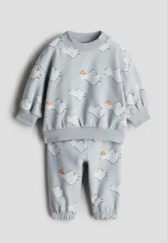 H&M コットンスウェット　セットアップ