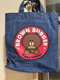 BROWN BURGER トートバッグ