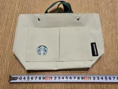 Starbucks ポケット付きミニトートバッグ