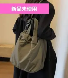 ●ポリエステルバック(ショルダー可) アーミーグリーン