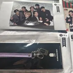 【公式】BTS カード4点＋ネックストラップセット