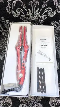 正規品 新品 未使用 新型 ラディアント シルクプロテイン アイロン　28mm