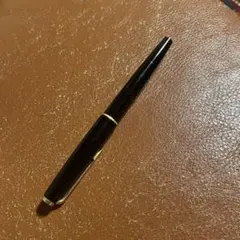 Montblanc 万年筆 本体 ブラック ゴールド インク青 No.22 - メルカリ