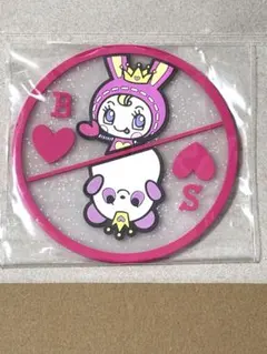 ナルミヤキャラクターズ　クリアラバーコースター　メゾピアノ