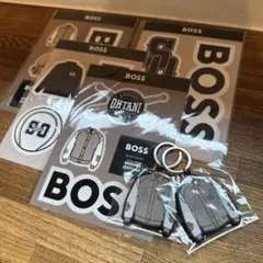 BOSS 大谷翔平 ステッカー＆キーホルダーセット