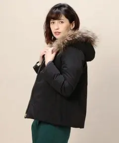 定価約33000円☆B&Y UNITED ARROWSリバーシブルショートダウン