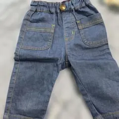 〔中古〕BABY デニムボトムス 90cm