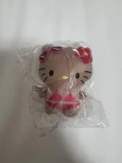 未開封 日焼けギャル ハローキティー マスコット ガチャ