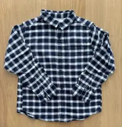 無印良品　フランネルシャツ　130cm