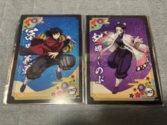 鬼滅の刃 下敷きコレクション 義勇 しのぶ 2枚セット