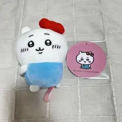 ちいかわ サンリオキャラクターズ　持ちますマスコット ハローキティ タグ付き