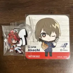 ペルソナ5 ザ・ロイヤル 缶バッジ 新島真 クイーン グラフアート