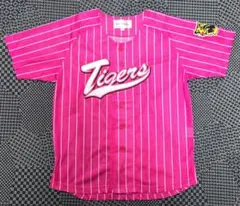 【極美品】阪神タイガース ユニフォーム キッズ /ピンク　120㎝のサムネイル