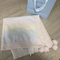 【新品】ジェラピケgelato pique ポンポン付きブランケットおくるみ