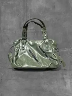 グリーン ハンドバッグ