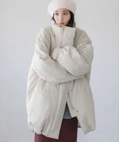 【新品未使用】LOWRYS FARM モンスターコート　アイボリー