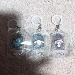 はま寿司　サンリオキャラクターズ、つながるめじるしチャーム。