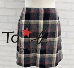 ★美品★ To b. by agnes b. チェック柄 タイトスカート
