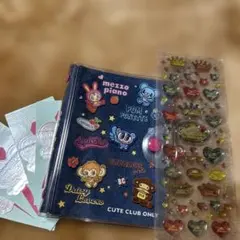 激レア！juicy princessの立体シールとジュニアシティのシール帳セット