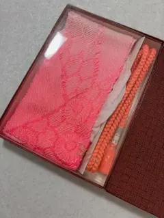 帯締め 帯揚げ セット 正絹 絞り ピンク系 未使用 振袖 和装　グラデーション