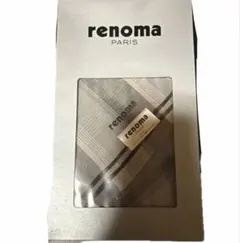 【新品未使用品】レノマ renoma PARIS チェック柄 ハンカチのサムネイル