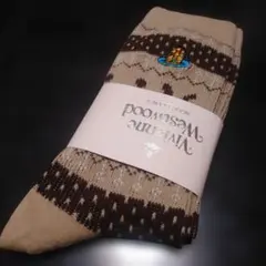 新品未使用ヴィヴィアンウエストウッド動物柄ソックス