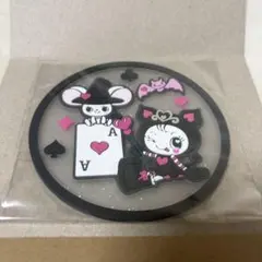 ナルミヤキャラクターズ　クリアラバーコースター　メゾピアノ&ポンポネット