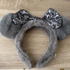 東京ディズニーリゾート ミッキー耳カチューシャ グレー