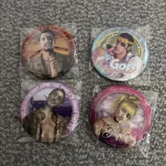 真島吾朗 缶バッジ 一番くじ 4種