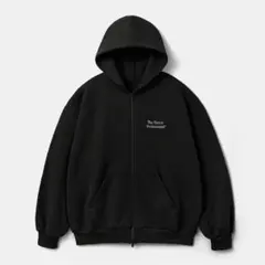 ENNOY DOUBLE ZIP HOODIE (BLACK) XXL
