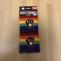 【値下げ‼︎】MLB公式 レインボーリストバンド 未使用 Franklin