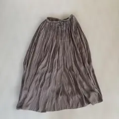 SPICK & SPAN ベージュ　プリーツスカート