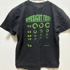 HABU BOX EYESIGHT TEST Tシャツ ブラックのサムネイル